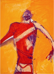 Fritz Scholder 1937-2005, Action Shaman State II, lithograph, 40.75 x 29.5 inches. Price on request.