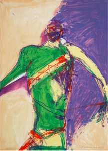 Fritz Scholder 1937-2005, Action Shaman State I, lithograph, 40.75 x 29.5 inches. Price on request.